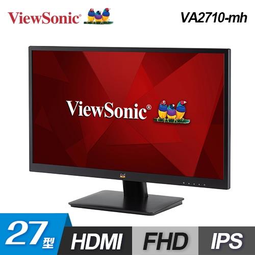 【ViewSonic 優派】VA2710-mh 27型 IPS 面板 FHD螢幕