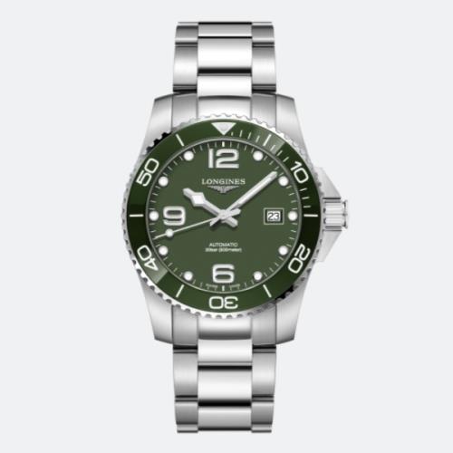 LONGINES 浪琴 康卡斯潛水系列陶瓷框機械腕錶 L37814066 / 41mm