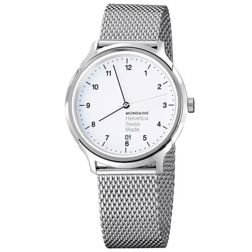 MONDAINE 瑞士國鐵設計系列腕錶- 米蘭帶/38mm