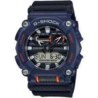 CASIO卡西歐G-SHOCK潮流工業風雙顯計時手錶-藍GA-900-2A