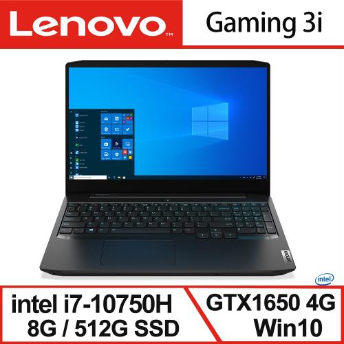 【Lenovo】IdeaPad Gaming 3i 15.6吋電競筆電 81Y400QPTW(i7-10750H/8G/512G/GTX1650-4G