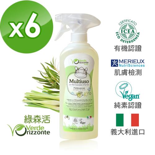 義大利 綠森活 全效多功能噴霧清潔劑 6入組(500ml)x6瓶