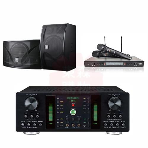 商用空間 OKAUDIO DB-7A 擴大機+DoDo Audio SR-889PRO 麥克風+JBL Ki110 喇叭