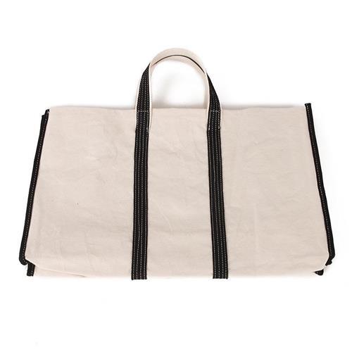 【米蘭精品】手提包帆布購物袋-撞色簡約經典大容量3色73zy25