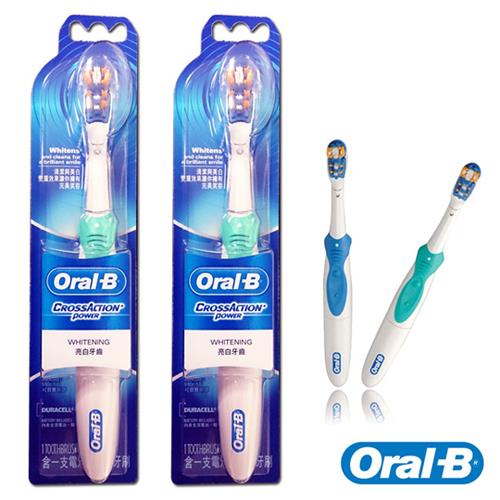 歐樂B多動向雙效電動牙刷B1010(二入)-顏色隨機