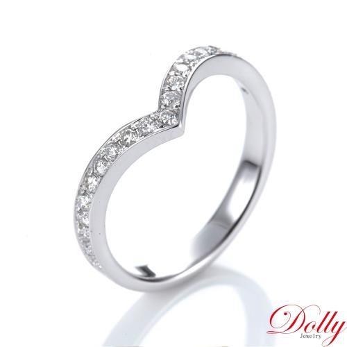 Dolly 14K金 輕珠寶求婚戒鑽石戒指(003)