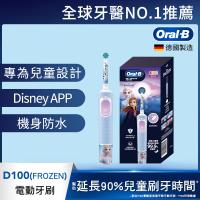 BRAUN德國百靈 D100-KIDS BRAUN 德國百靈 D100-KIDS 兒童電動牙刷,專為兒童設計的超音波振動式潔牙工具,能有效清潔牙齒並護齦模式保護幼嫩牙齦。尺寸385(H)x154(W)x248(D)mm,重量1452g,充電式電源110V~130V/50-60Hz,適用EB10-2刷頭。產地中國,2年保固,適合兒童日常口腔衛生用品使用。
