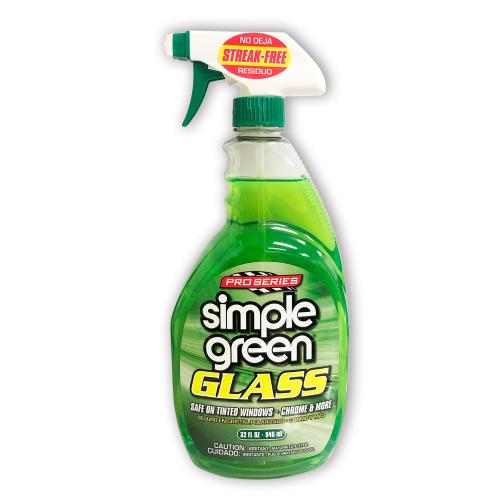 【Simple Green 新波綠】Pro 汽車玻璃清潔劑 946ml  貼防曬的玻璃也可使用