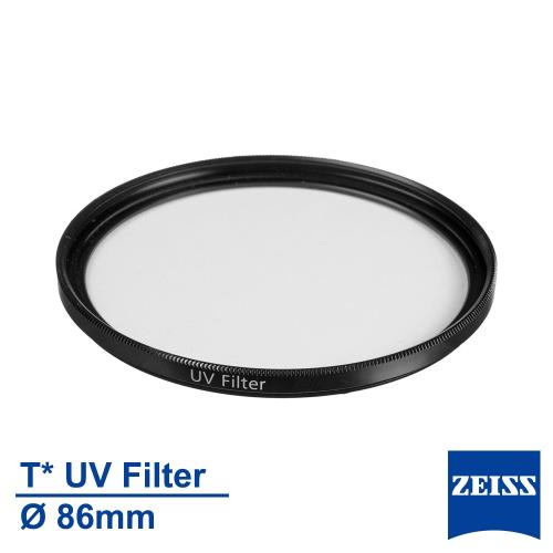 蔡司 Zeiss Filter T* UV 86mm 多層鍍膜 保護鏡-正成公司貨
