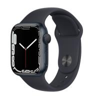 Apple Watch S7 GPS 45mm 午夜色鋁金屬錶殼配午夜色運動錶帶
