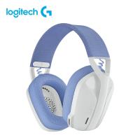 【Logitech 羅技】G435 輕量雙模無線藍牙耳機 時尚白