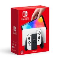 Nintendo Switch OLED 白色主機+螢幕保護貼【愛買】