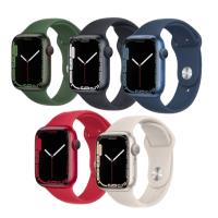 Apple Watch Series 7 LTE 41mm 鋁金屬錶殼+運動錶帶