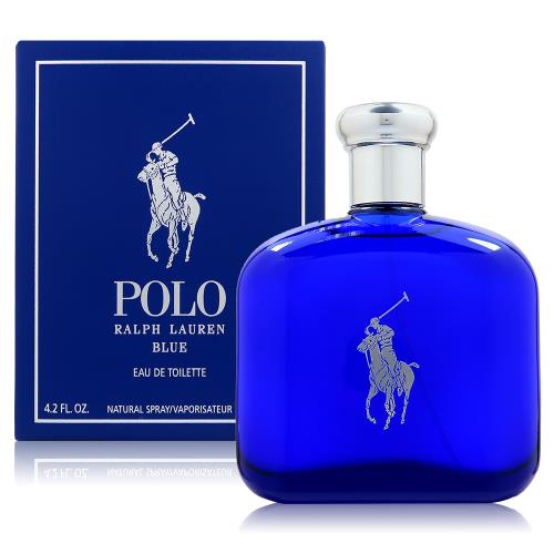 RALPH LAUREN POLO 藍色馬球男性淡香水 125ML