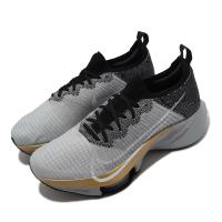 Nike 慢跑鞋 Zoom Tempo Next FK 男鞋 氣墊 避震 針織鞋面 包覆 路跑 健身 灰 黑 CI9923008 [ACS 跨運動]