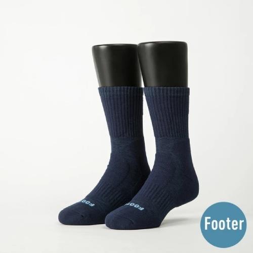 【Footer除臭襪】減壓顯瘦輕壓力登山襪-男款-局部厚(T202L)