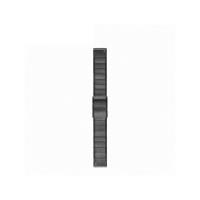 【GARMIN】QuickFit 22mm 石墨灰ADLC鈦錶帶