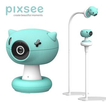 pixsee-智慧寶寶攝影機+五合一成長支架組