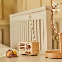 MUZEN x LINE聯名 OTR Metal 藍牙喇叭收音機-熊大晚安珍藏版+專屬天線