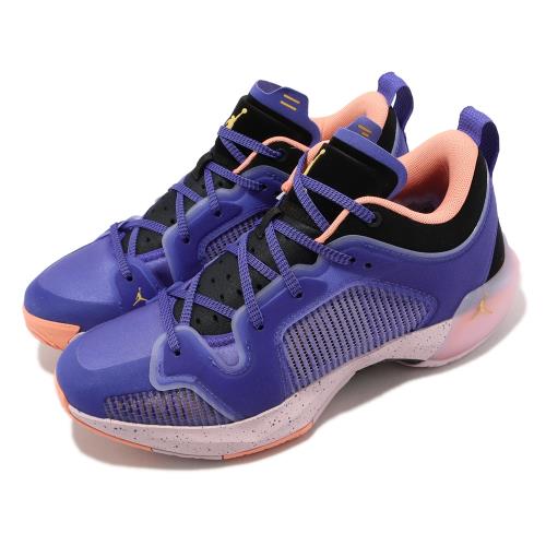 Nike Air Jordan XXXVII Low PF 37 低筒 藍 粉紅 金 喬丹 男鞋 籃球鞋 DQ4123-400
