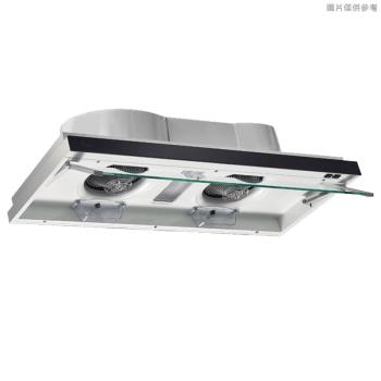 (含標準安裝)喜特麗【JT-1681LW】90cm按壓式檔煙板隱藏式排油煙機