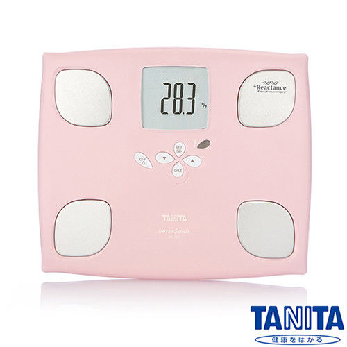 日本TANITA十合一女性減重模式體組成計(體脂計)BC750-粉紅