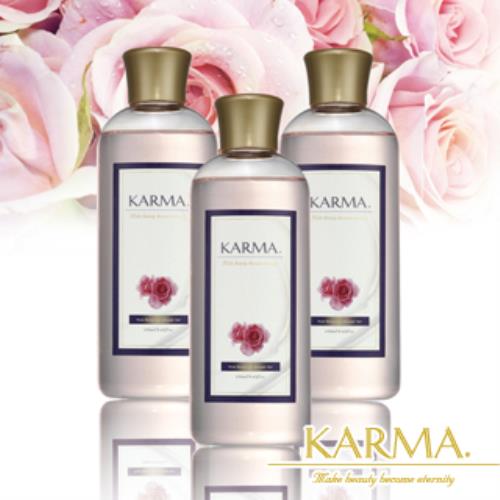 【丹麥KARMA】玫瑰精緻皂化沐浴露（3瓶）美肌加量組
