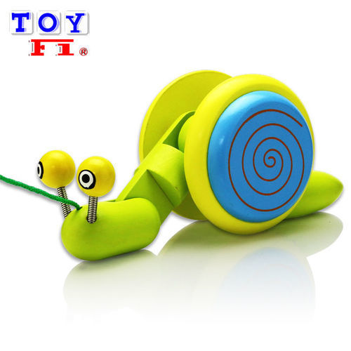 【Toy F1】木製蝸牛牽牽樂