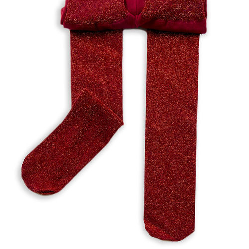 公主童襪princess 繽紛紅閃亮蔥兒童襪(0-12歲)