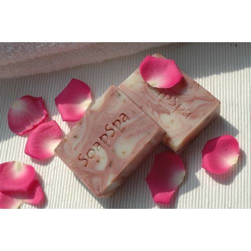 【SOAPSPA】日安我的愛~玫瑰紅礦泥精油手工皂6入特惠組