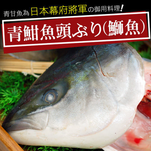 【築地一番鮮】日本極鮮青魽魚頭12片(350g~400g/片)超值免運組