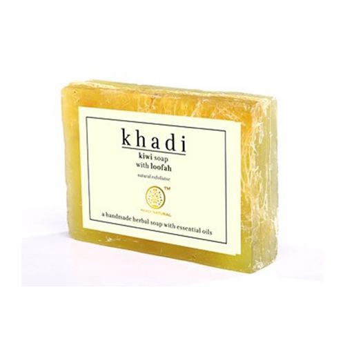 【印度Khadi】奇異果手工精油絲瓜皂去角質6入特惠組