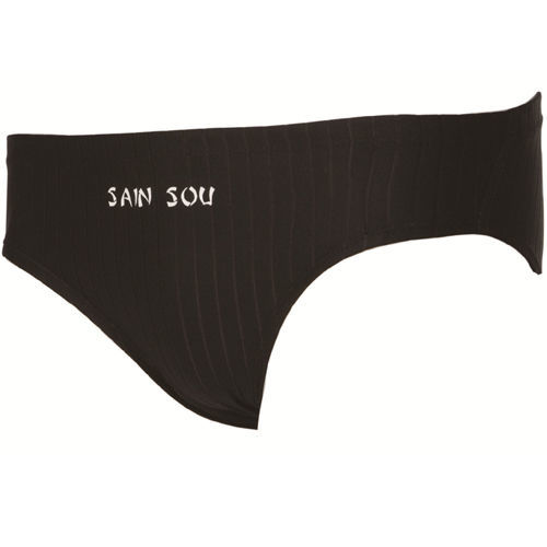 【SAIN SOU】競賽/泳隊/專業用三角泳褲 (加贈矽膠泳帽) 5043-01