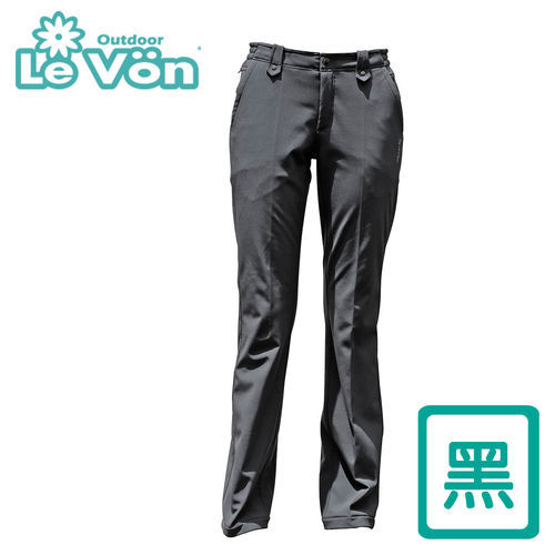【LeVon】女款防水透濕保溫長褲 LV2330(黑)
