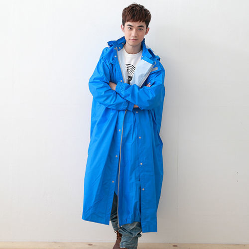 OutPerform桑德史東繽紛全方位連身式風雨衣(T4)-暴風藍