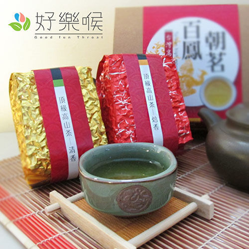 【好樂喉】百鳳朝茗-台灣高山精選茶-精緻2盒