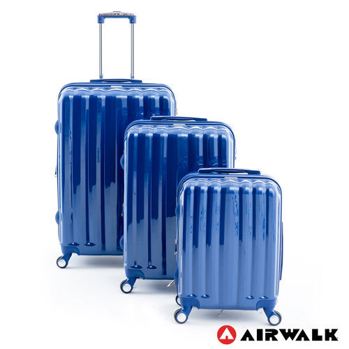 AIRWALK - AW01經典花學系行李箱組19+24+28吋 三箱組