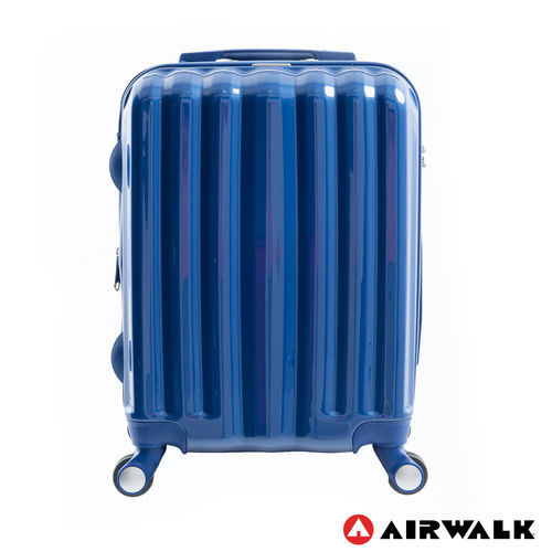 AIRWALK LUGGAGE - 花學系經典行李箱19吋 - 繡球寶藍