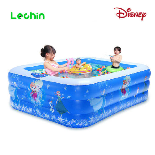 【Lechin】冰雪奇緣長方形戲水池