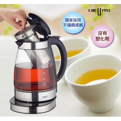 集購【日本IZUMI】1.7L智慧溫控健康電茶壺TTM-100