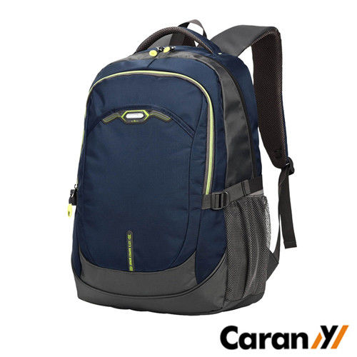 【AOU微笑旅行】CARANY英雄系列 電腦後背包 後背包(深藍58-0005)
