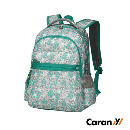【AOU微笑旅行】CARANY 春漾系列 女孩後背包 電腦背包(綠檸檬58-0002)