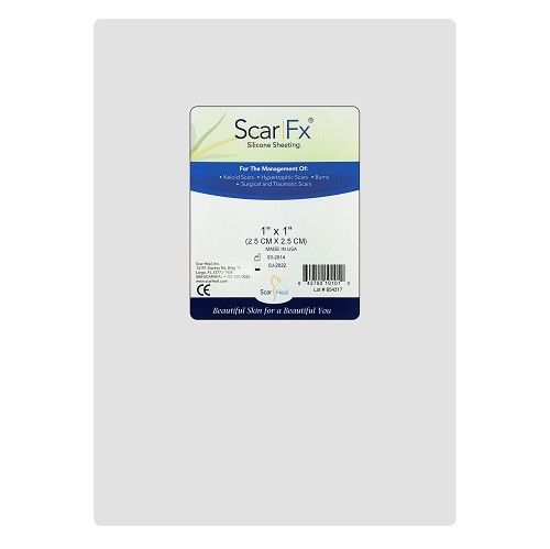 Scar Fx® 施舒雅疤痕護理矽膠片 1＂x 1＂ (2.5cmx2.5cm) - 未滅菌
