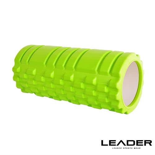Leader X 專業塑身美體瑜珈棒.滾筒.按摩輪(亮綠色)