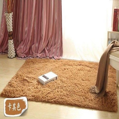 加厚絲毛地毯臥室床邊地毯客廳茶几床前地毯