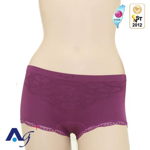 【采棉居寢飾文化館】Ag+銀離子女用高機能內褲-紫色