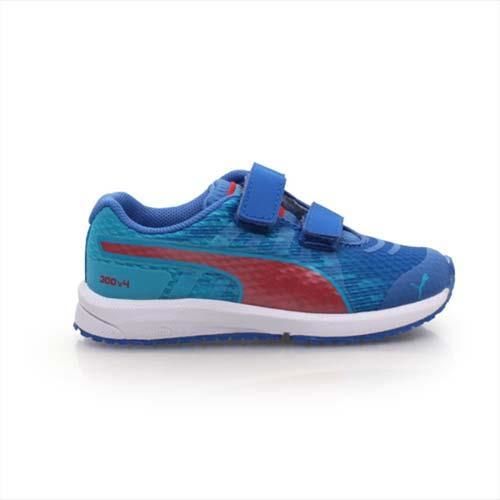 【PUMA】FAAS 300 V4 V KIDS 男女兒童慢跑鞋-運動鞋 跑步 藍