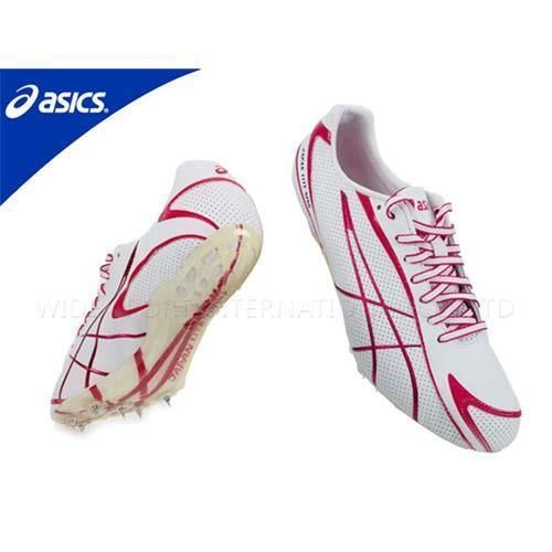 【ASICS】JAPAN LITE-NING 3 男短距離田徑釘鞋 白紅
