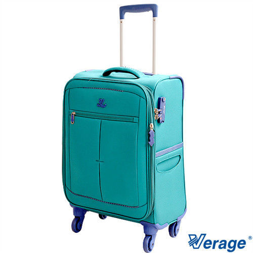 Verage ~維麗杰 19吋二代超輕量經典格紋登機箱(藍綠)