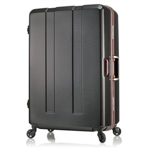 日本 LEGEND WALKER 6703-70-29吋 電子秤鋁框輕量行李箱 碳纖黑